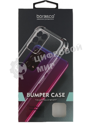 Чехол (клип-кейс) BoraSCO для Tecno Pova 5 Bumper Case прозрачный (72321)