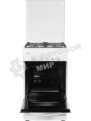 Плита газовая Gefest CG 50M04 K73 белый, конфорок 4 шт, духовка 42 л, 50 см x 85 см x 57 см