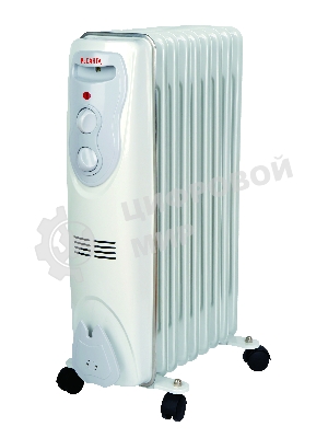 Обогреватель масляный Ресанта ОМ- 9Н (9 секций), белый, 2000 Вт, 20 м2, термостат 67/3/8