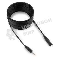 Кабель аудио удлинит. Gembird, Jack3.5, 5м