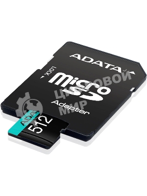Флеш карта MICRO SDXC 512Gb W/AD. AUSDX512GUI3V30SA2-RA1 ADATA