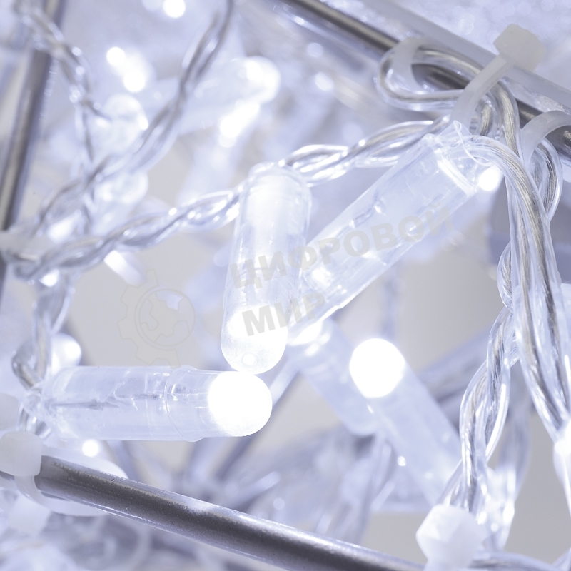 Светодиодная фигура Neon-night Звезда 100 см, 200 светодиодов, с трубой и подвесом, цвет свечения белый