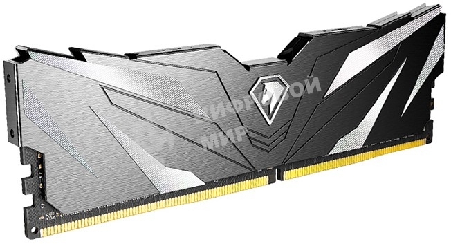 Оперативная память NETAC, DDR4, 16GB (2x8GB), 3200MHz, CL16, DIMM, с радиаторами, черный