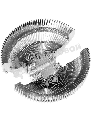 Кулер Cooler ID-Cooling ID-CPU-DK-01T серебристый 92мм алюминий 2200rpm 24db 3-pin 95W 52мм