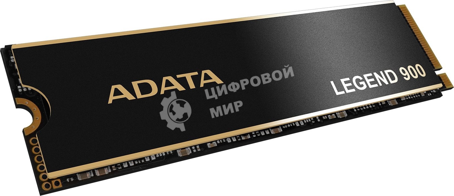 Накопитель SSD ADATA LEGEND 900, 2000Gb, PCIe 4.0 x4, 2280, NVMe, R/W 7000/5400, с радиатором
