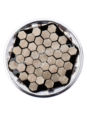 Головка торцевая Gross 13191 многоразмерная CrV 6-21 мм под квадрат 3/8