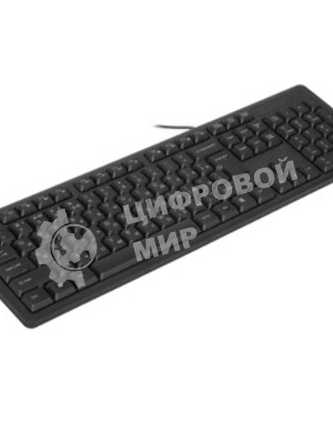 Комплект клавиатура+мышь A4Tech KK-3330 проводной, USB, 1200 DPI, чёрный