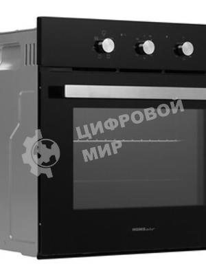 Духовой шкаф электрический встраиваемый HOMSair OES657BK черный