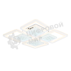 Потолочный светодиодный светильник FA4283/4+4 WH белый 100W 3000K+6400K/4200K/6400K+3000K 435*435*70 (ПДУ ИК)