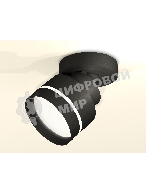 Светильник Ambrella Light XM8102025 SBK/FR черный песок/белый матовый GX53 (A2229, A2106, C8102, N8462)