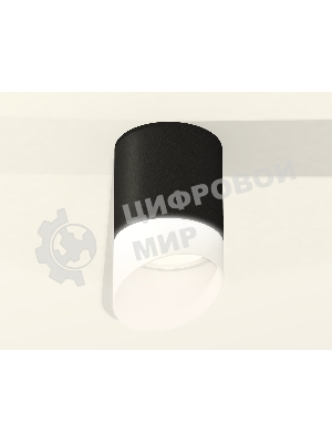 Светильник Ambrella Light XS6302066 SBK/FR черный песок/белый матовый MR16 GU5.3 (C6302, N6256)