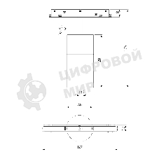 Умный трековый светильник 85075/01 Slim Magnetic 12W 2700-6500K Dim R02 (чёрный)