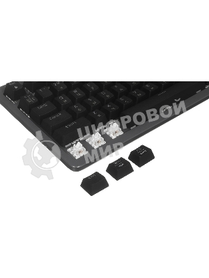 Клавиатура Logitech K868 гибридная, USB Type-A, Bluetooth, радиоканал, чёрный