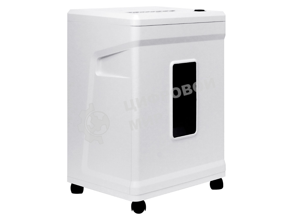 Шредер ГЕЛЕОС УМ26-5 (DIN P-5) фрагмент 1,9x10мм, 11 листов (70гр./м²), 26 литров, Уничт.скобы,скрепки,пл.карты,CD