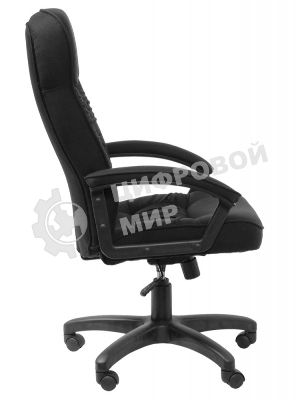 Кресло руководителя Бюрократ T-9908AXSN-Black черный 80-11, ткань, крестовина пластиковая