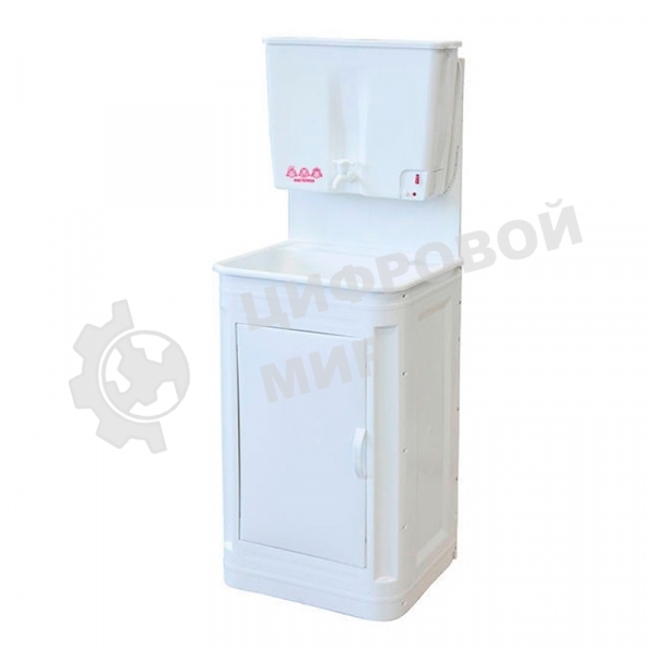 Умывальник Мастерица ЭВБО-17 ЭлБЭТ с ЭВН, с пластиковой тумбой