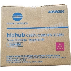 Тонер-картридж Konica-Minolta bizhub C3351/C3851 красный TNP-49M