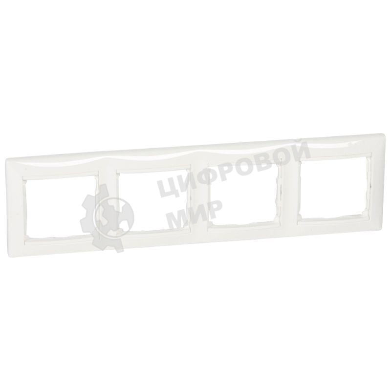 Рамка 4-м Valena горизонт. бел. (DIY-упак.) Legrand 694255