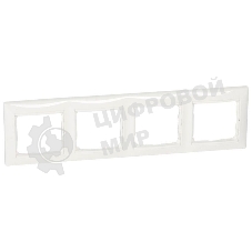 Рамка 4-м Valena горизонт. бел. (DIY-упак.) Legrand 694255