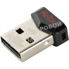 Флешка USB Netac UM81 (NT03UM81N-032G-20BK), 32Gb, USB 2.0, R/W 30/10, черный/красный