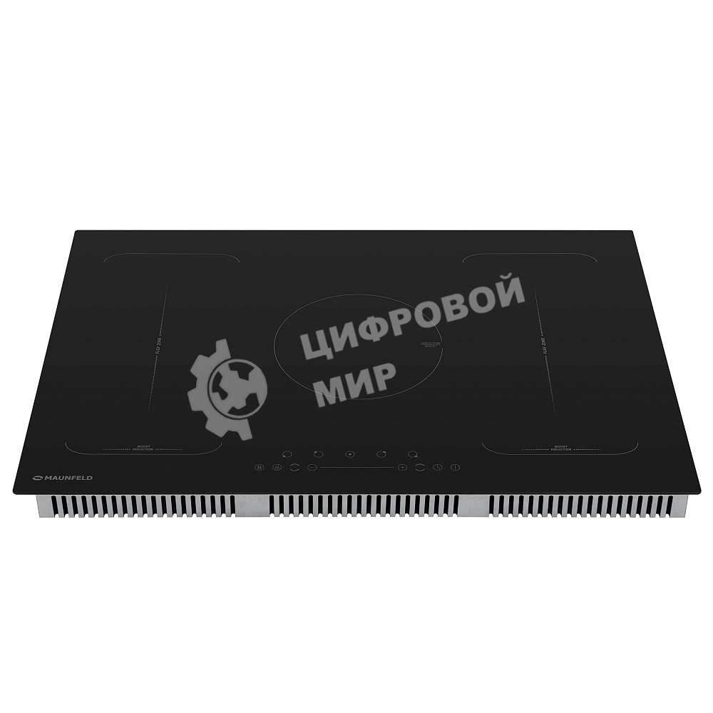 Индукционная варочная панель Maunfeld EVI.775-FL2-BK, конфорок: 5 шт., стеклокерамика, независимая, черный