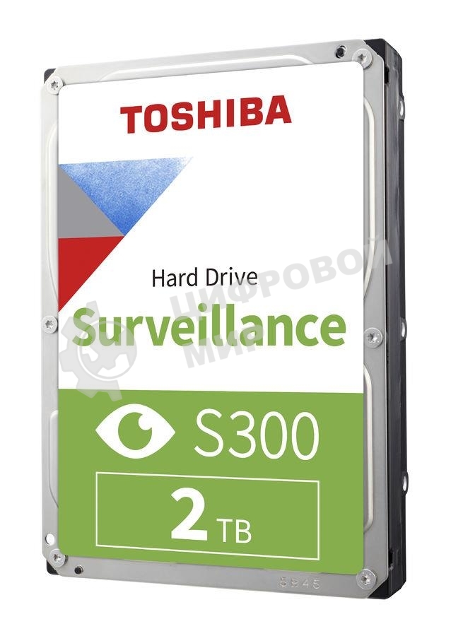 Жесткий диск Toshiba S300 Surveillance 2Tb 3,5