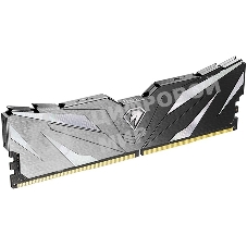 Оперативная память NETAC, DDR4, 16GB (2x8GB), 3200MHz, CL16, DIMM, с радиаторами, черный