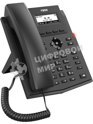 Телефон IP Fanvil X301G черный