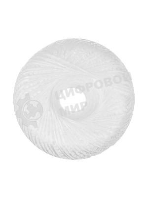 Шпагат полипропиленовый Сибртех 800 текс, 1,4 мм, L 500 м, белый