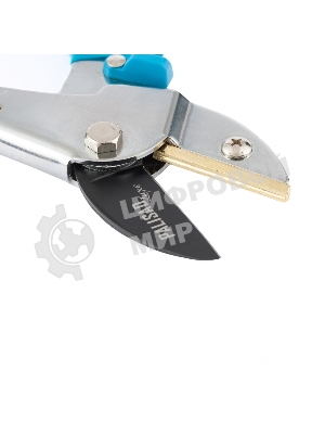 Секатор с наковальней, 205 мм, усиленный, рукоятки в ПВХ-оболочке, LUXE Palisad