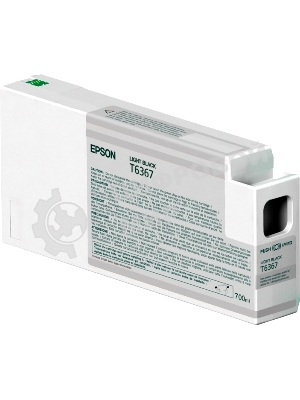 Картридж струйный Epson C13T636700 серый (700 мл) для Stylus Pro 7700, 7890, 7900, 9700, 9890, 9900, WT7900