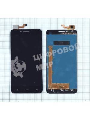 Дисплей для Lenovo A6600 A6800 черный