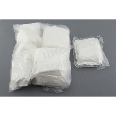 Безворсовая тряпка 90х90 белая 100 шт в упаковке 10 уп.