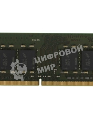 Оперативная память Kingston, DDR4, 16GB (1x16 GB), 3200 MHz, CL22, SO-DIMM