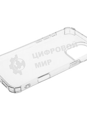 Чехол Bumper Case для Apple iPhone 16 Pro прозрачный, Borasco
