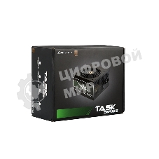 Блок питания Chieftec Task TPS-600S, 600Вт, 80 PLUS Bronze, 120мм, черный