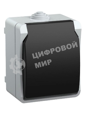 Розетка IEK Форс РСб20-3-ФСр1м с/з открытой установки
