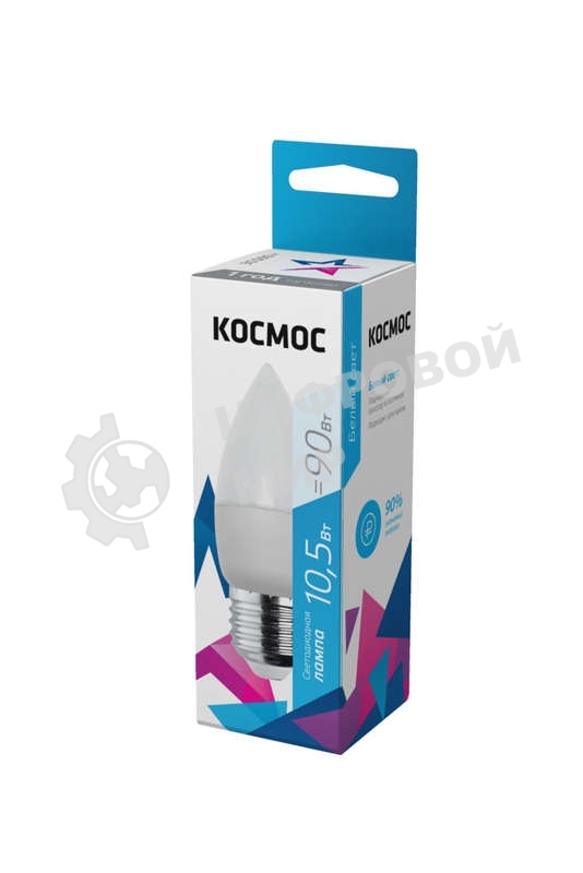 Лампа светодиодная Космос LED BASIC CN 10.5Вт 220В E27 4500К