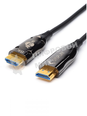 Кабель HDMI 50 м (HIGH speed, Metal gold, Optical) 8K VER 2.1 Кабель HDMI 50 м (HIGH speed, Metal gold, Optical) 8K VER 2.1