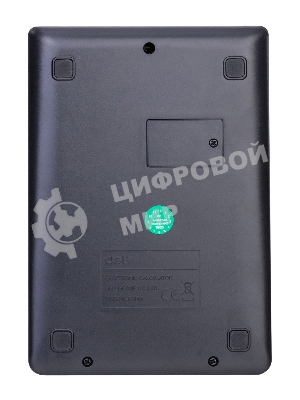 Калькулятор настольный Deli EM01320 черный 12-разр.