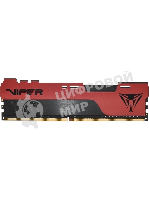 Оперативная память Patriot Viper Elite II, DDR4, 32GB (1x32 GB), 3600 MHz, CL20, DIMM, радиатор, красный, черный