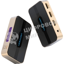 Разветвитель - сплиттер Vention HDMI 19F/2x19F на 2 монитора ACBG0