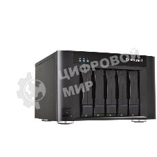 Система хранения данных Infortrend EonStor GSe Pro 100 5bay. Intel Atom 2.4GHz 4C CPU, 1x4GB non-ECC , 4x1GbE(RJ45), 2x USB 2.0, 2x USB 3.0, 1x Host Board slot, 1xPSU and 5 drive trays (GSe Pro 105-C)