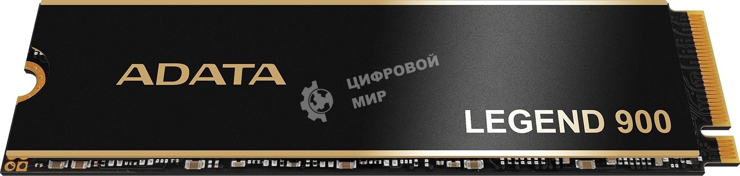 Накопитель SSD ADATA LEGEND 900, 2000Gb, PCIe 4.0 x4, 2280, NVMe, R/W 7000/5400, с радиатором