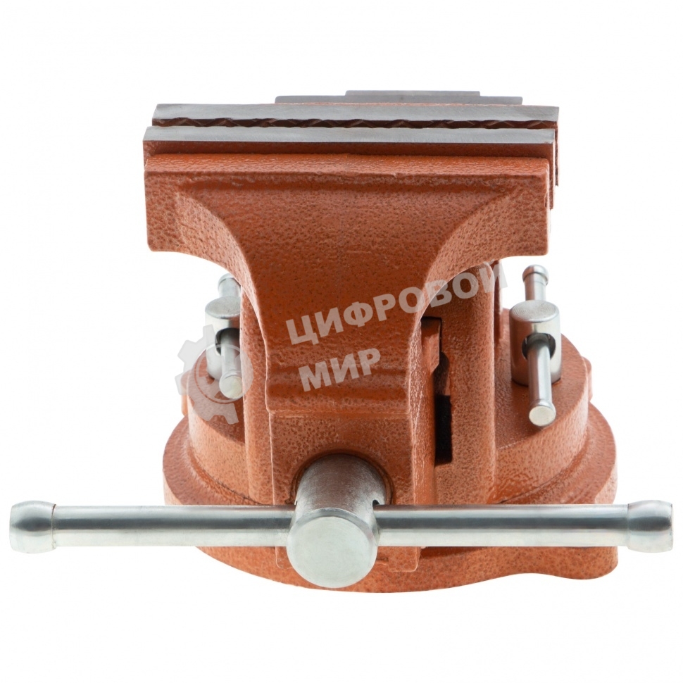 Тиски слесарные Sparta 100мм поворотные с наковальней