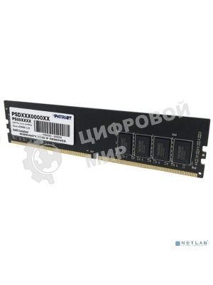 Оперативная память Patriot Signature, DDR4, 16GB (1x16 GB), 2666 MHz, CL19, DIMM