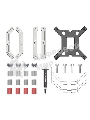 Кулер ID-COOLING SE-224-XTS ARGb белый 120мм алюминий/медь 1500rpm 29db 4-pin 220W 151мм