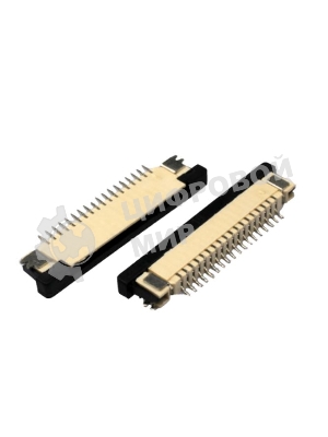 Разъем FPC Half Coverage Bottom Contact 0.8K-BX-12PWB 12 pin высота 2мм шаг 0,8мм
