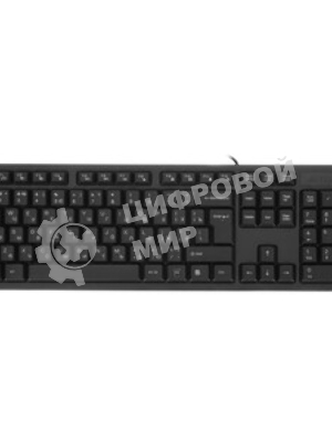 Комплект клавиатура+мышь A4Tech KK-3330 проводной, USB, 1200 DPI, чёрный