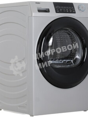 Сушильная машина Haier HD90-A2959S серый/черный, 9 кг, сушка - тепловой насос, программ - 12, 59.5 x 84.5 x 60 см